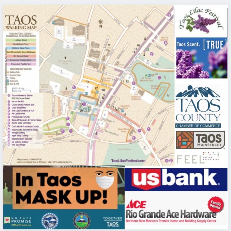 Map Taos Lilac Festival